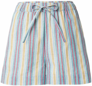 TOPSHOP Nohavice  modrá / karí / červená / biela