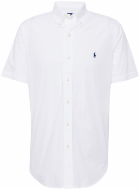 Polo Ralph Lauren Košeľa  tmavomodrá / biela