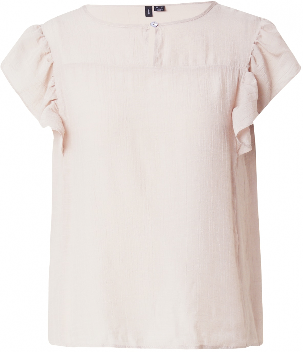 VERO MODA Blúzka 'VMKATJA'  sivobéžová