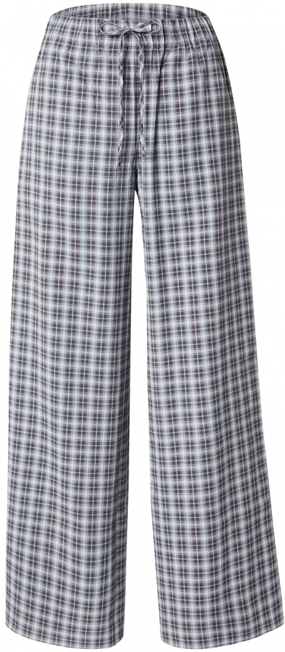 TOPSHOP Nohavice  modrá / biela