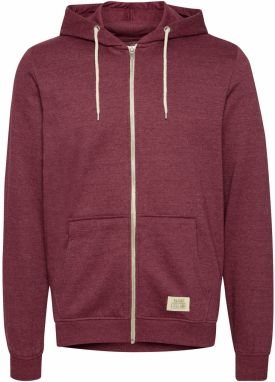 BLEND Tepláková bunda 'Noah'  burgundská