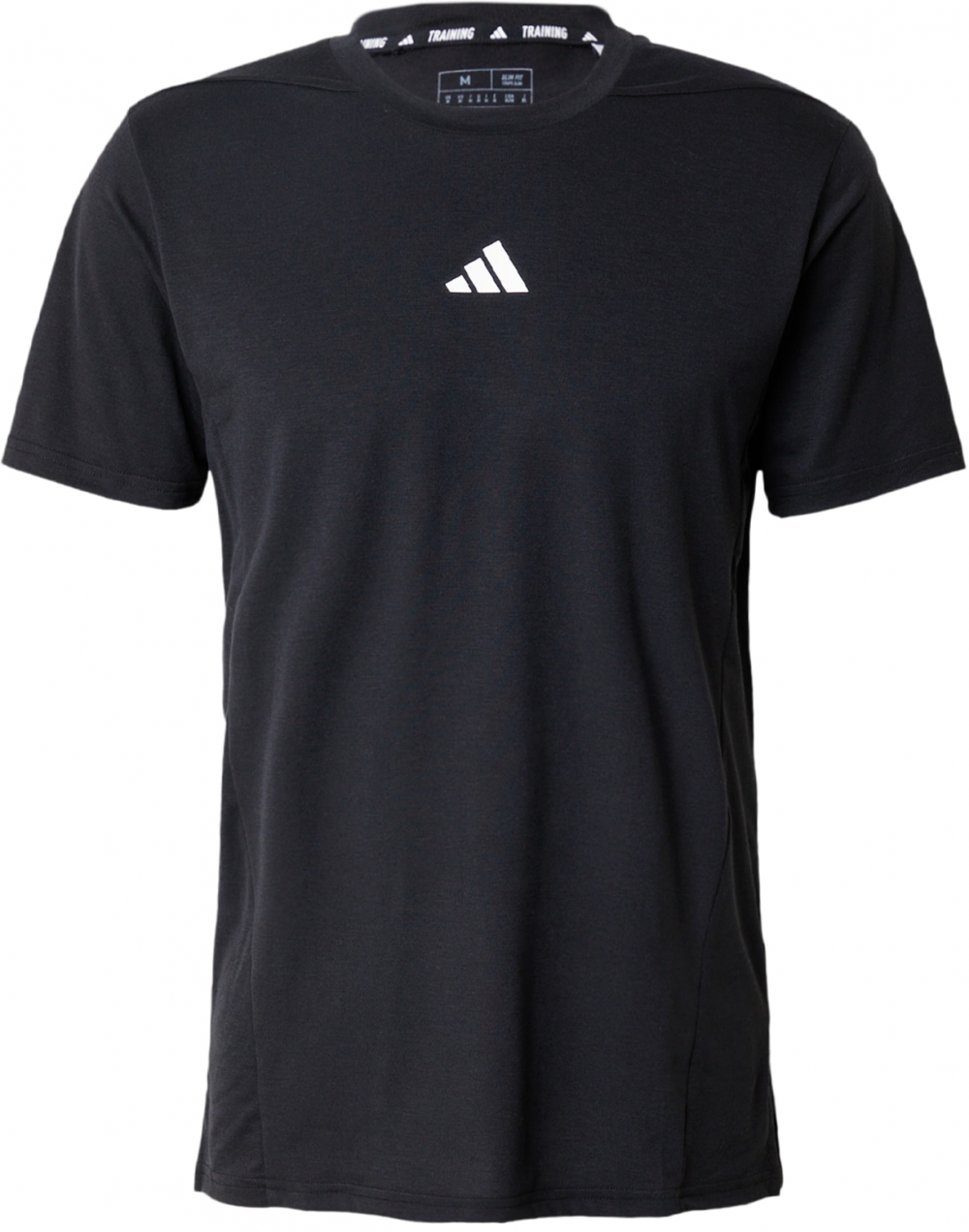ADIDAS PERFORMANCE Funkčné tričko 'Designed for Training'  čierna / biela