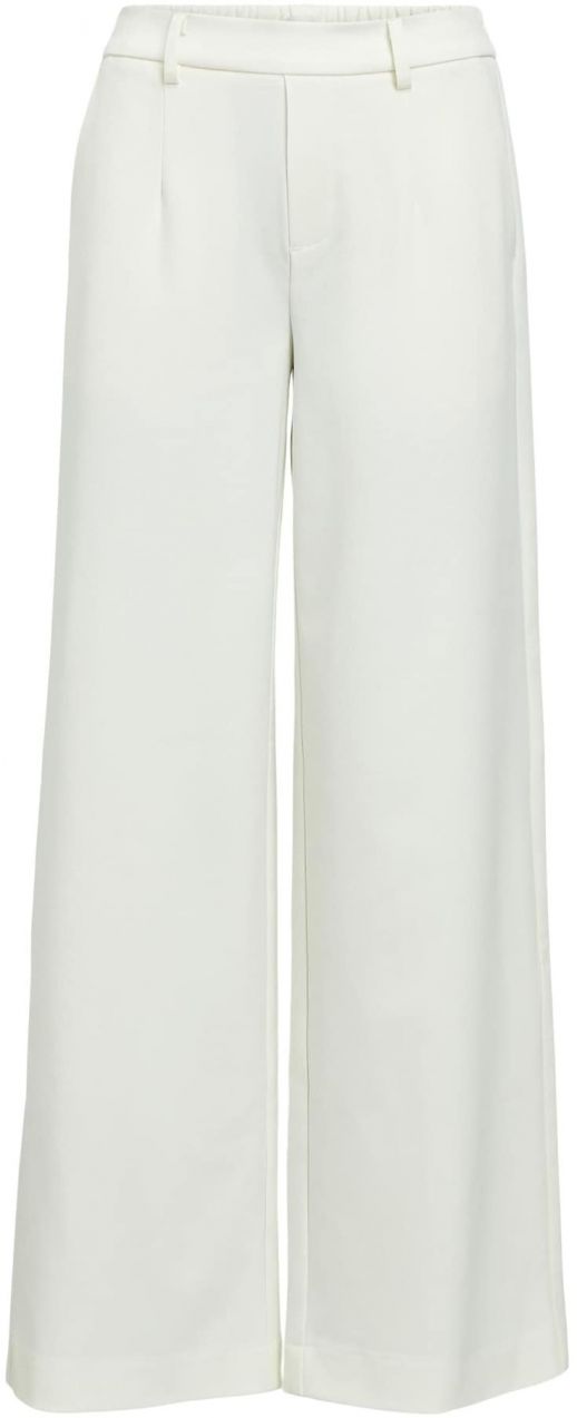 OBJECT Plisované nohavice 'Lisa'  šedobiela