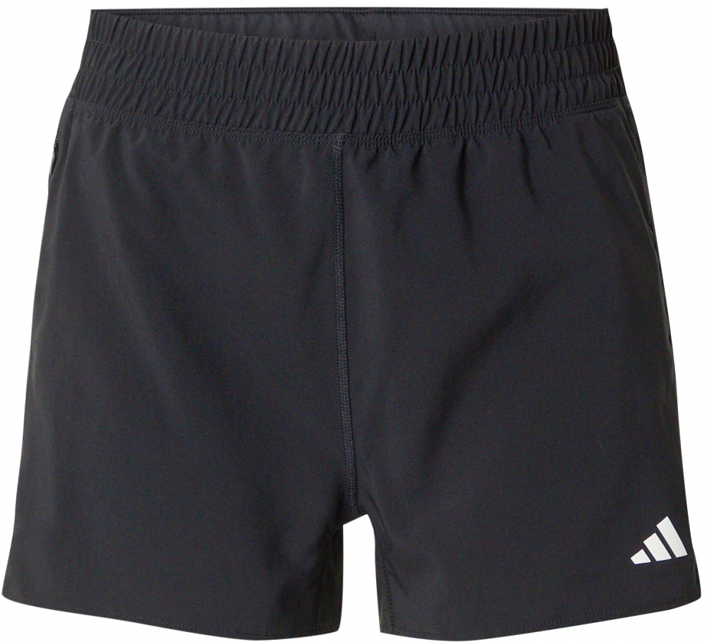 ADIDAS PERFORMANCE Športové nohavice 'Own the Run'  čierna / biela