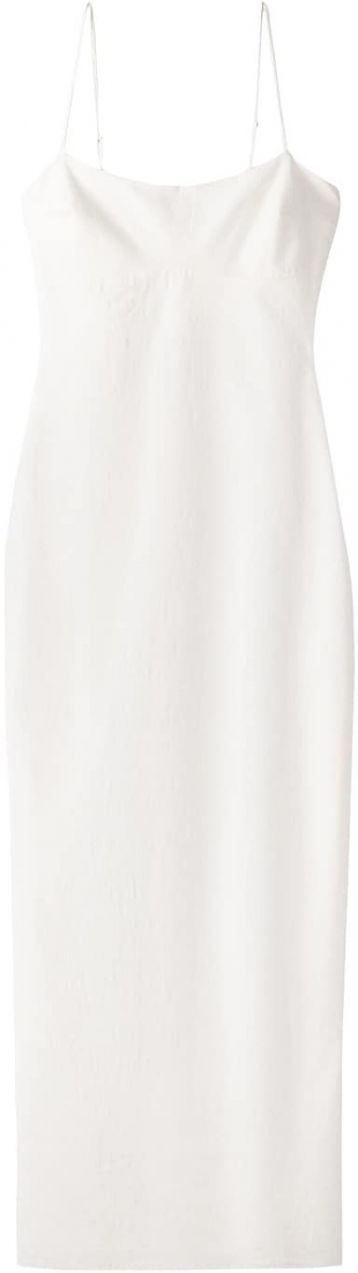 Bershka Letné šaty  biela