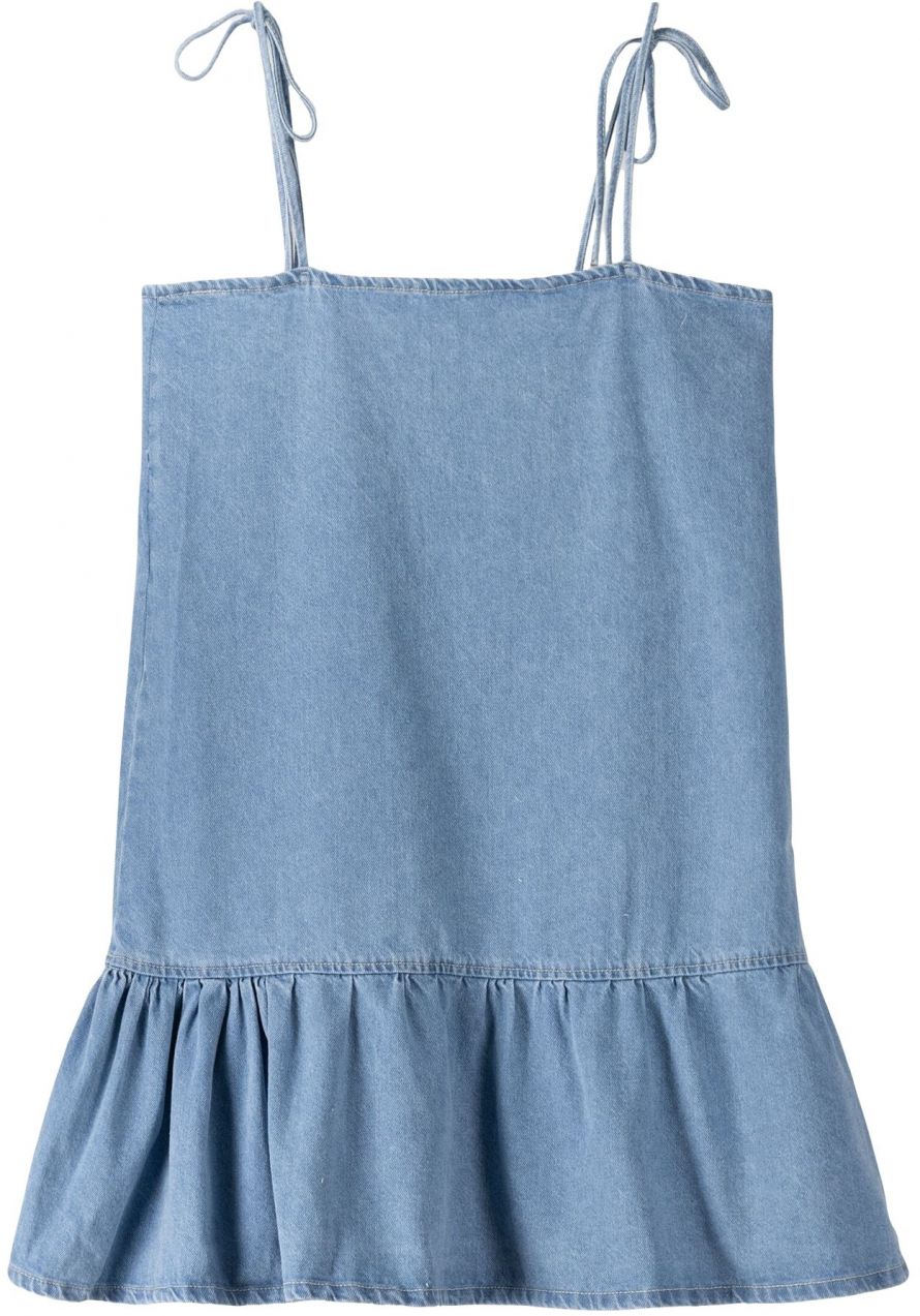 Bershka Šaty  modrá denim