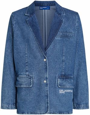 KARL LAGERFELD JEANS Blejzer  modrá denim