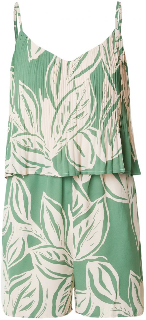 ONLY Overal 'ONLALMA LIFE POLY'  svetlobéžová / zelená