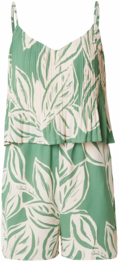 ONLY Overal 'ONLALMA LIFE POLY'  svetlobéžová / zelená