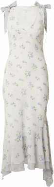 TOPSHOP Šaty 'Mix and Match'  svetlomodrá / svetlozelená / biela