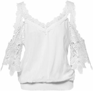 KOROSHI Top  biela