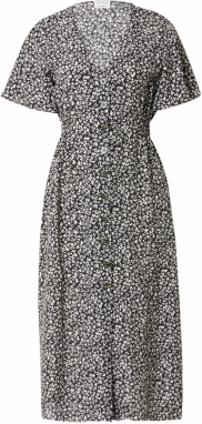 CATWALK JUNKIE Košeľové šaty  čierna / biela