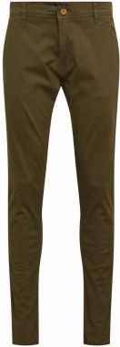BLEND Chino nohavice 'Natan'  olivová