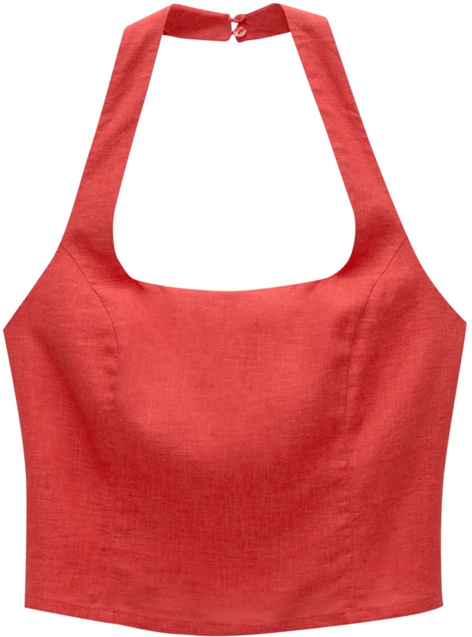 Pull&Bear Top  červená