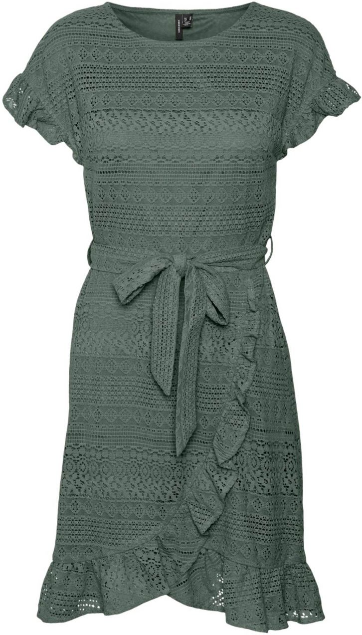 VERO MODA Šaty 'VMHONEY'  tmavozelená