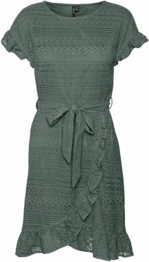 VERO MODA Šaty 'VMHONEY'  tmavozelená