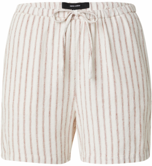 VERO MODA Nohavice 'VMLOLA'  krémová / červená