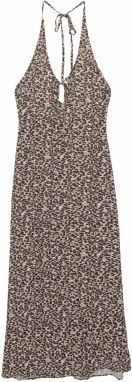 Pull&Bear Letné šaty  hnedá / svetlohnedá / čierna