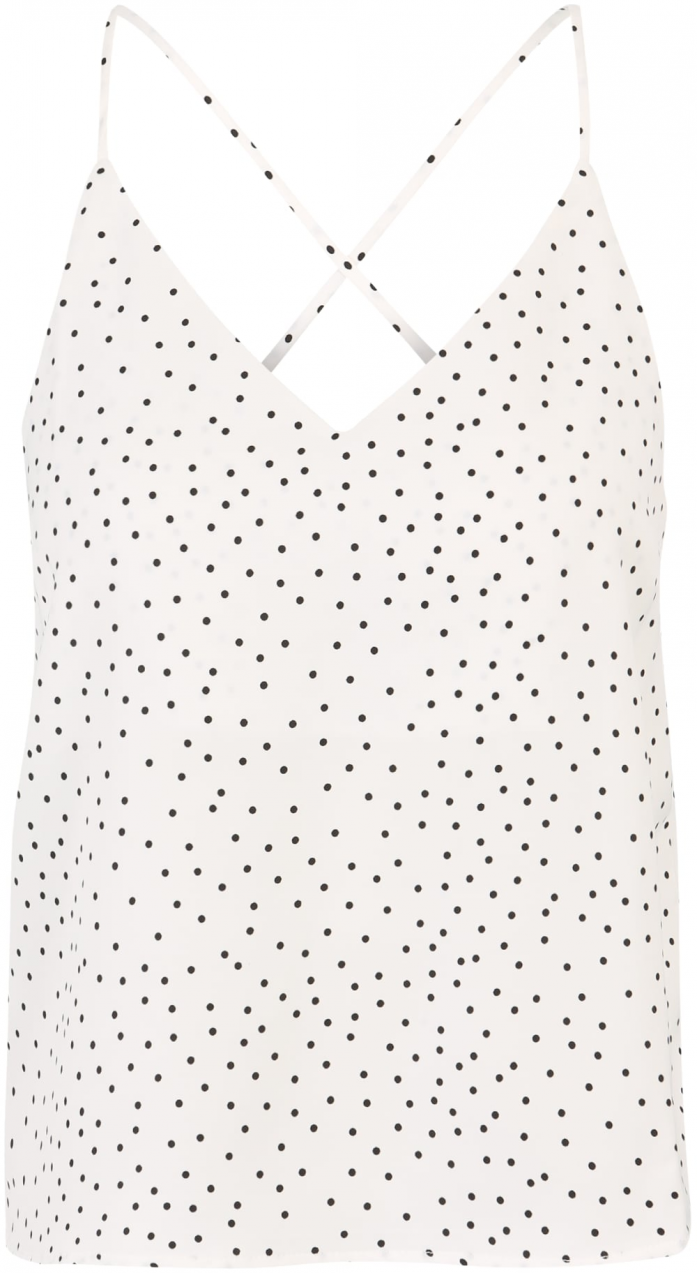 Only Petite Top 'ONLLENA MAYA'  čierna / biela