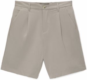 Pull&Bear Plisované nohavice  tmavošedá