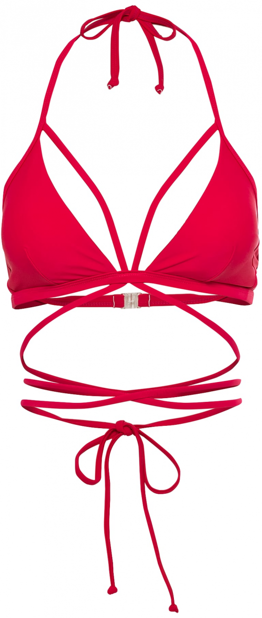 LSCN by LASCANA Bikinový top 'Gina'  malinová