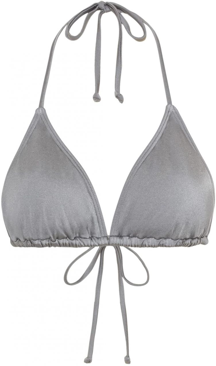 LSCN by LASCANA Bikinový top 'Nele'  strieborná