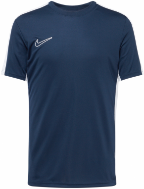 NIKE Funkčné tričko 'Academy23'  tmavomodrá / biela