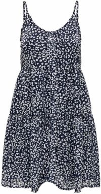 ONLY Letné šaty 'DANIELLA'  námornícka modrá / sivá / biela