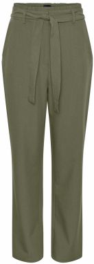 PIECES Nohavice 'Bosella'  kaki