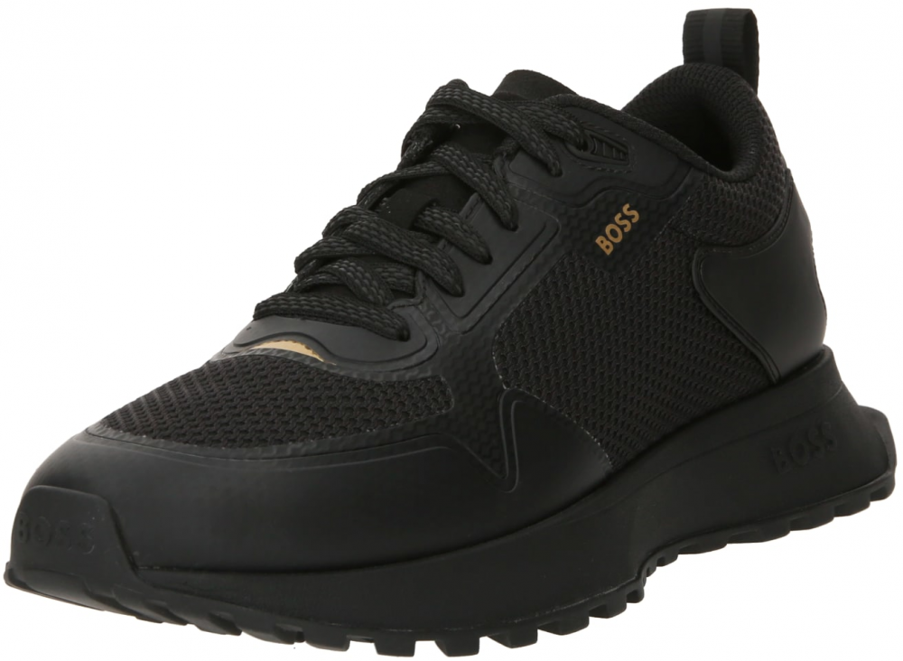 BOSS Nízke tenisky 'Jonah'  zlatá / čierna