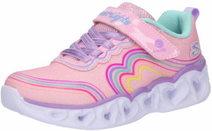 SKECHERS Tenisky 'HEART LIGHTS'  mätová / fialová / ružová / purpurová