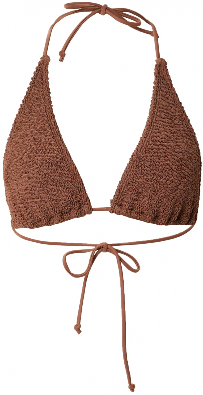 RÆRE by Lorena Rae Bikinový top 'Leyla'  hnedá