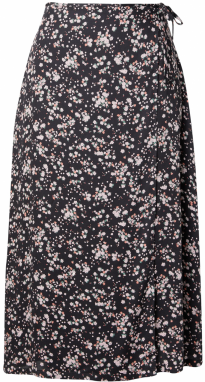 RVCA Sukňa 'ANNIKA'  zelená / rosé / čierna / biela