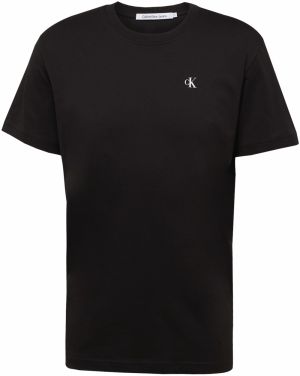 Calvin Klein Jeans Tričko  čierna / biela