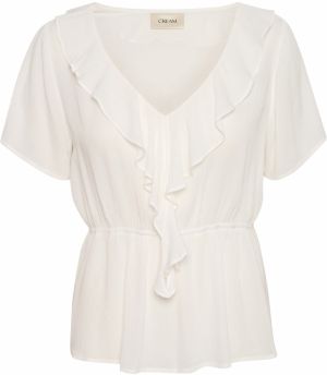 Cream Blúzka 'Allie'  biela