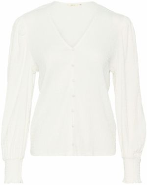 Cream Blúzka 'Fenja'  biela