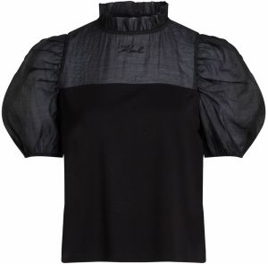 Karl Lagerfeld Top  čierna