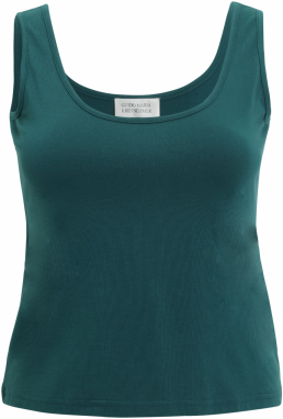 Guido Maria Kretschmer Curvy Top 'Duffy'  smaragdová