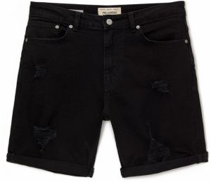 Pull&Bear Džínsy  čierny denim