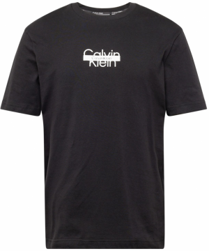Calvin Klein Tričko  čierna / biela