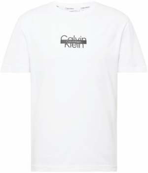 Calvin Klein Tričko  čierna / biela