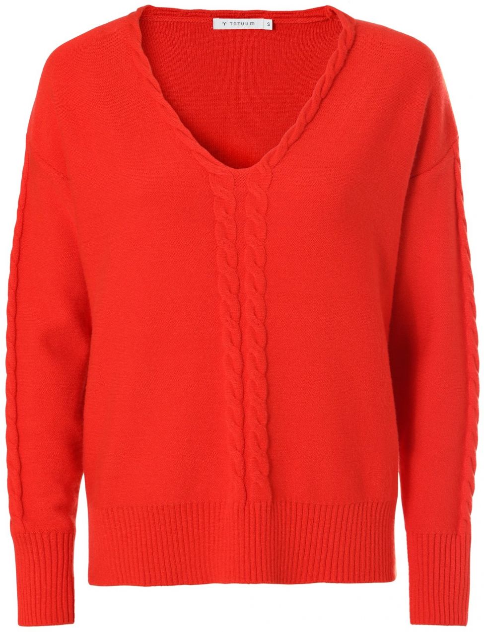 TATUUM Sveter 'POLI'  neónovo červená