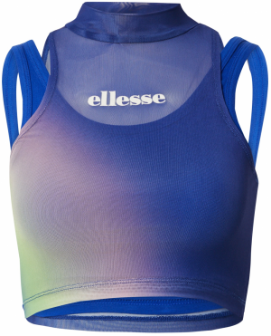 ELLESSE Top 'Velo'  modrá / svetlozelená / svetlofialová / biela