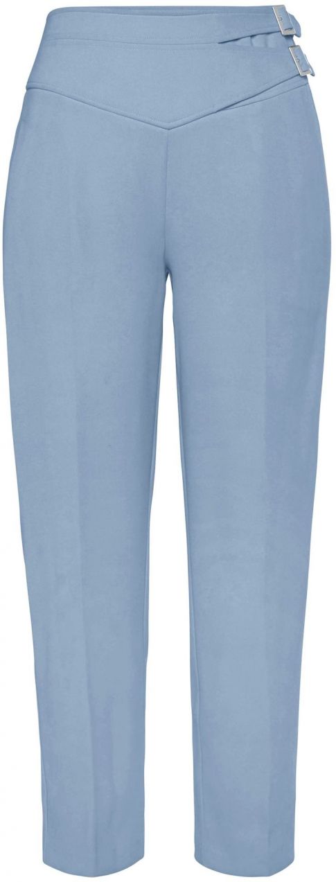 LASCANA Nohavice s pukmi  svetlomodrá