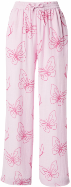 florence by mills exclusive for ABOUT YOU Nohavice 'Sea Breeze'  pastelovo ružová / tmavoružová