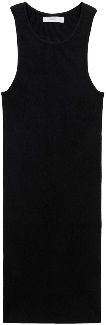 MANGO Pletené šaty 'Orwell'  čierna