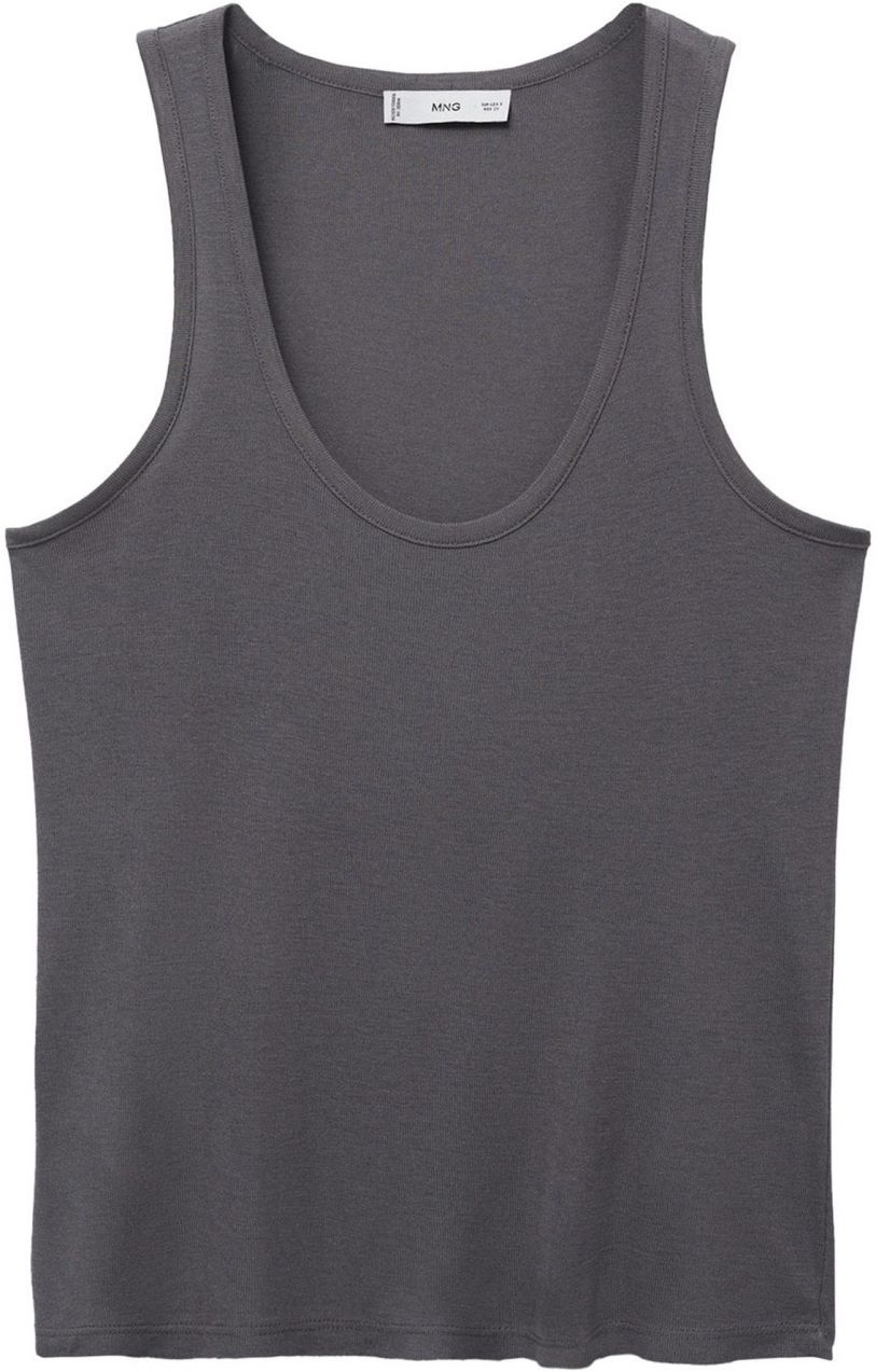 MANGO Top 'BOBAR'  sivá