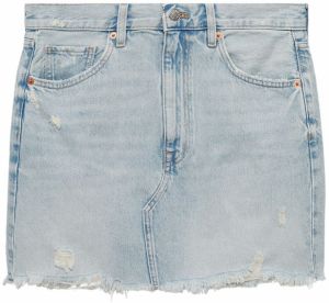 MANGO Sukňa 'ELENA'  modrá denim