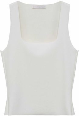 MANGO Top 'MAG'  svetlobéžová