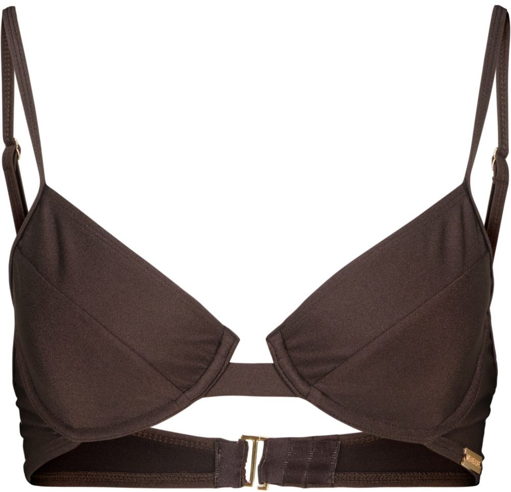 Alife and Kickin Bikinový top 'PinaAK'  hnedá